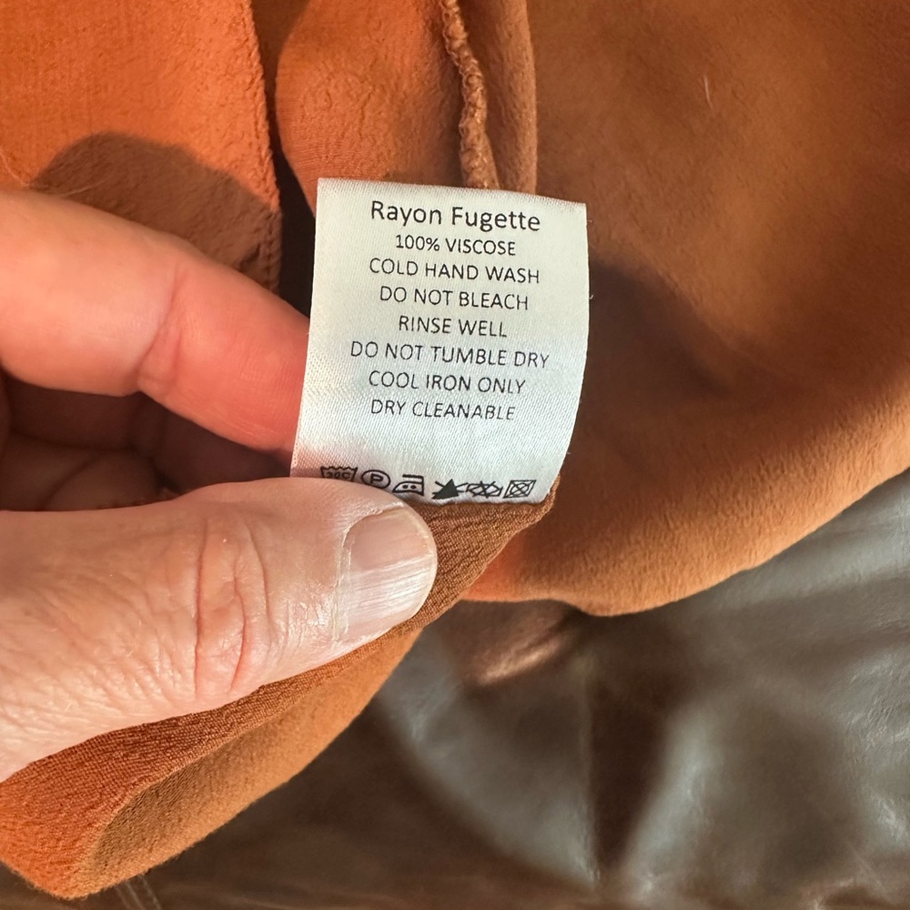 MLM Orange Ruffled Off-the-Shoulder Sundress - Picture 5 of 5